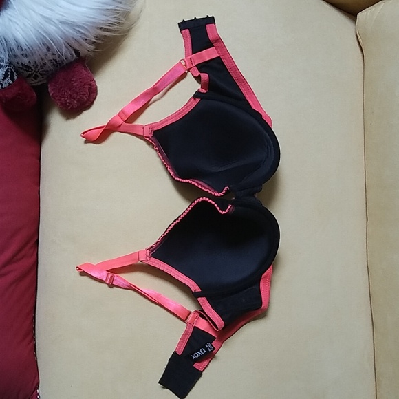 XOXO 38D black lace and pink bra - Picture 5 of 8